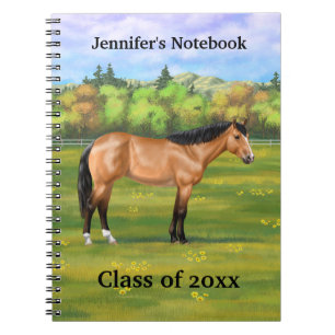 Carnet Cheval du Quartier des Dun Buckskin