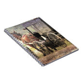 Carnet Cheval et boguet amish (Côté Droit)