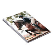 Carnet Cheval et cavalier Chasseur Jumper Equestrio (Côté Droit)
