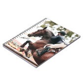 Carnet Cheval et cavalier Chasseur Jumper Equestrio (Côté gauche)