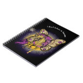 Carnet Cheval Fairy Jaune Empereur Moth (Côté gauche)