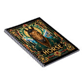 Carnet Cheval, faune Art déco (Côté Droit)