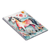 Carnet Cheval floral mignon (Côté Droit)