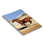 Carnet "Cheval Galloping" Par Esorada (Côté Droit)