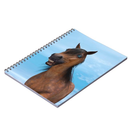 Carnet Cheval heureux (Côté gauche)