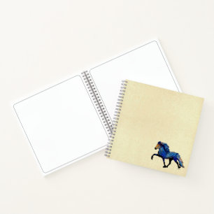 Carnet Cheval islandais Nuit étoilée