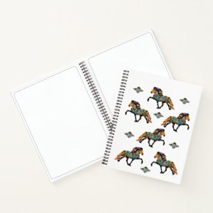 Carnet Cheval islandais Pop Art