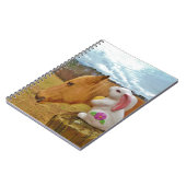 Carnet Cheval Jaune, Lapin De Printemps (Côté gauche)