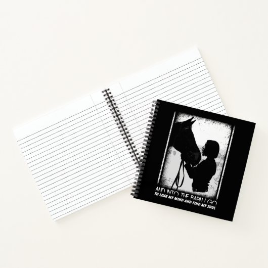 Carnet Cheval Lover | Cheval et Fille (Intérieur)