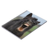 Carnet Cheval Montrant Ses Dents (Côté gauche)