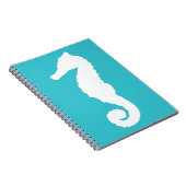 Carnet Cheval nautique Turquoise (Côté Droit)