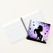 Carnet Cheval noir cabré (Intérieur)