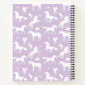 Carnet Cheval Nom personnalisé Equestrian Cadeau (Dos)