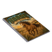 Carnet Cheval Open Grasslands POPCUT (Côté Droit)