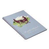 Carnet Cheval Pays Thématique Western Rustic Mariage (Côté Droit)