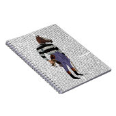 Carnet Cheval Racing Jockey Full 2 (Côté Droit)