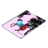 Carnet Cheval rose d'enfants (Côté gauche)