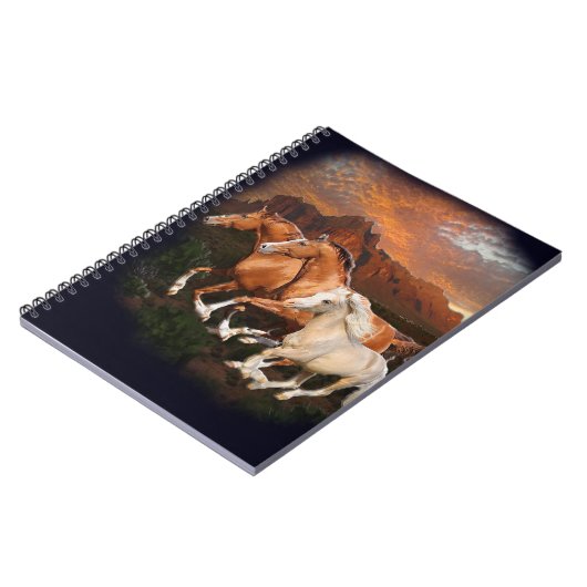 Carnet Cheval sauvage (Côté gauche)