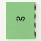 Carnet Cheval Simple Dit Personnaliser Nom (Dos)