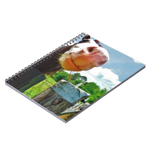 Carnet Cheval souriant (Côté gauche)