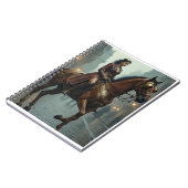 Carnet Cheval Steampunk avec Rider (Côté gauche)