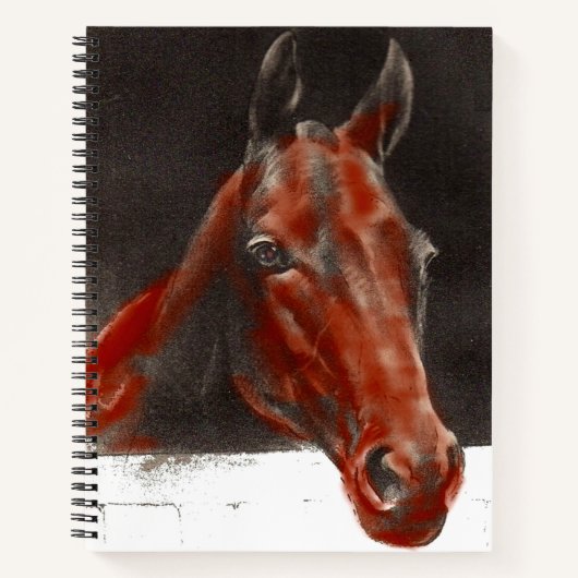 Carnet cheval sympathique (Devant)