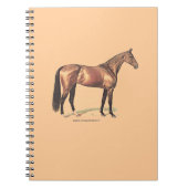 Carnet Cheval Thoroughbred (Devant)