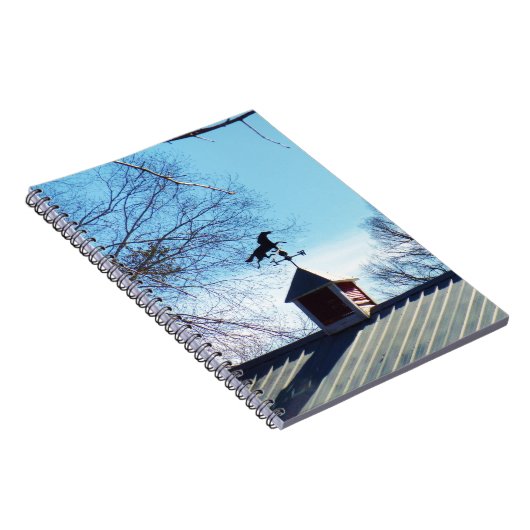 Carnet Cheval Vane Météo Ciel Bleu (Côté Droit)