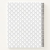 Carnet Cheval Vanner Clydesdale Gypsy Brun & Texte (Dos)