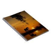 Carnet Cheval Water Sunset Country (Côté Droit)