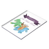 Carnet Chevalier de l'ours Teddy (Côté gauche)