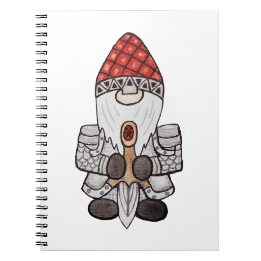 Carnet Chevalier guerrier Gnome (Devant)