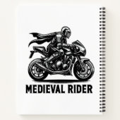 Carnet chevalier médiéval (Dos)