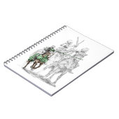 Carnet Chevaliers de la Renaissance médiévale (Côté gauche)