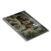 Carnet Chevaux à la Porche (par Albrecht Adam) (Côté Droit)