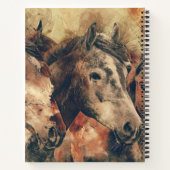 Carnet Chevaux Brown (Dos)