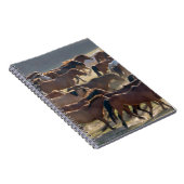 Carnet Chevaux dans le ranch, Mongolie intérieure, Chine (Côté Droit)