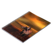 Carnet Chevaux de coucher du soleil (Côté gauche)