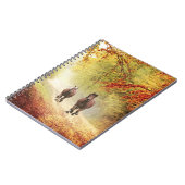 Carnet Chevaux de course à la ruée d'automne (Côté gauche)