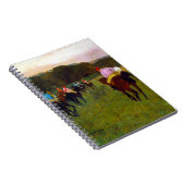 Carnet Chevaux de course Edgar Degas à Longchamp (Côté Droit)