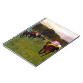 Carnet Chevaux de course Edgar Degas à Longchamp (Côté gauche)
