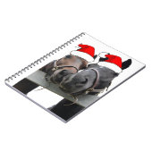Carnet Chevaux de Noël (Côté gauche)