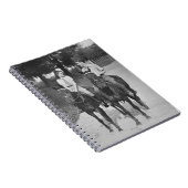 Carnet Chevaux d'équitation de couples (Côté Droit)