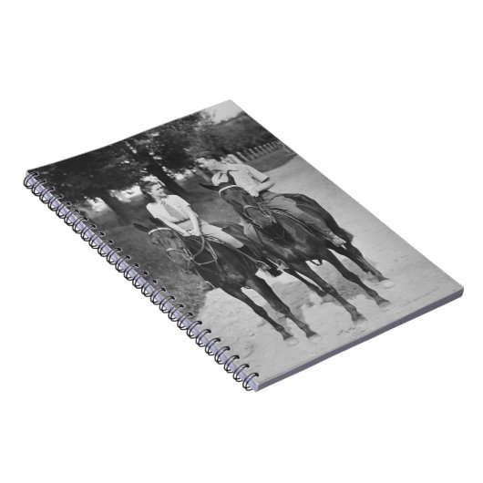 Carnet Chevaux d'équitation de couples (Côté Droit)