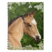 Carnet Chevaux d'imaginaire : Fleurs (Devant)