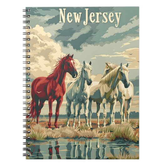 Carnet Chevaux du New Jersey (Devant)