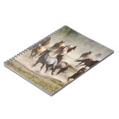 Carnet Chevaux en rafle, Montana (Côté gauche)