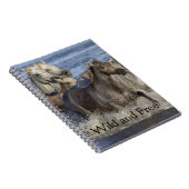 Carnet Chevaux galopant dans l'eau (Côté Droit)