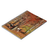 Carnet Chevaux jumeaux Brown et blancs (Côté gauche)