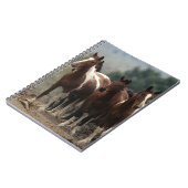 Carnet Chevaux sauvages 7 de mustang (Côté gauche)